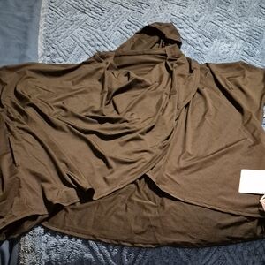 Halara Hooded Cowl Neck Top Sz XL NWT